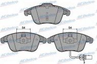 Комплект тормозных колодок ACDelco AC862381D