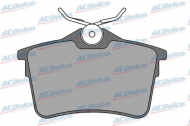 Комплект тормозных колодок ACDelco AC868681D