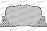 Комплект тормозных колодок ACDelco AC872381D