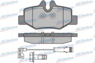 Комплект тормозных колодок ACDelco AC893681D