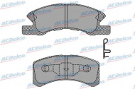 Комплект тормозных колодок ACDelco AC949681D