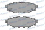 Комплект тормозных колодок ACDelco AC974081D