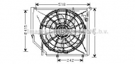 Вентилятор AVA QUALITY COOLING BW7502
