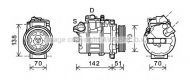 Компрессор AVA QUALITY COOLING BWK417
