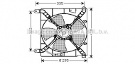 Вентилятор AVA QUALITY COOLING DW7503