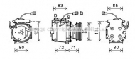 Компрессор AVA QUALITY COOLING HDK246