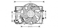 Вентилятор AVA QUALITY COOLING MS7507