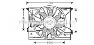 Вентилятор AVA QUALITY COOLING MS7508