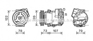 Компрессор AVA QUALITY COOLING OLK595