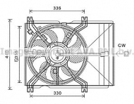 Вентилятор AVA QUALITY COOLING SZ7510