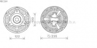 Сцепление AVA QUALITY COOLING MEC264