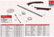 Комплект цепи привода распредвала FAI AutoParts TCK6NG