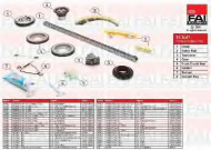 Комплект цепи привода распредвала FAI AutoParts TCK47