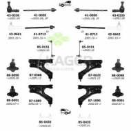 Подвеска колеса KAGER 80-0359