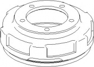 Тормозный барабан TOPRAN 303 977