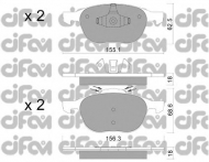 Комплект тормозных колодок CIFAM 822-534-1