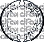 Комлект тормозных накладок CIFAM 153-179K