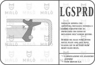 Уплотняющее кольцо MALÒ 631PRDA