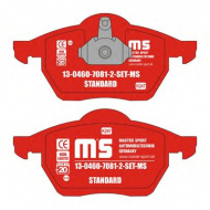 Комплект тормозных колодок MASTER-SPORT 13-0460-7081-2-SET-MS