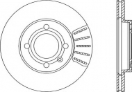 Тормозной диск OPEN PARTS BDR1027.20