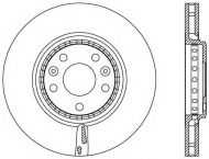 Тормозной диск OPEN PARTS BDR2547.20