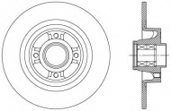 Тормозной диск OPEN PARTS BDA2427.30