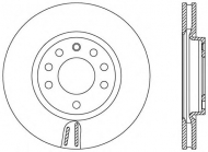 Тормозной диск OPEN PARTS BDA2576.20