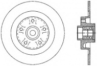 Тормозной диск OPEN PARTS BDA2602.30