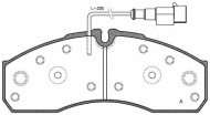Комплект тормозных колодок OPEN PARTS BPA0651.42