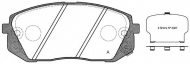 Комплект тормозных колодок OPEN PARTS BPA1302.22