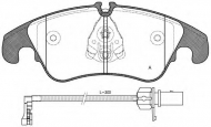 Комплект тормозных колодок OPEN PARTS BPA1304.31