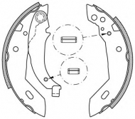 Комлект тормозных накладок OPEN PARTS BSA2041.00