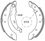 Комлект тормозных накладок OPEN PARTS BSA2111.00