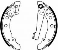 Комлект тормозных накладок Brake ENGINEERING SH1166