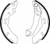 Комлект тормозных накладок Brake ENGINEERING SH2550