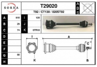 Вал EAI T29020
