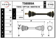 Вал EAI T58089A