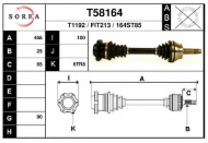 Вал EAI T58164