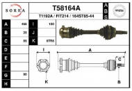 Вал EAI T58164A