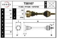 Вал EAI T58167
