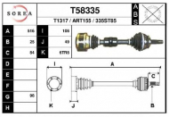 Вал EAI T58335