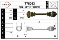 Вал EAI T78063