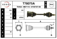 Вал EAI T78075A