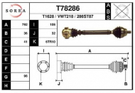 Вал EAI T78286