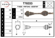 Вал EAI T78333
