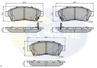 Комплект тормозных колодок COMLINE CBP3260