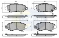 Комплект тормозных колодок COMLINE CBP31108
