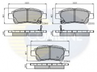 Комплект тормозных колодок COMLINE CBP3582