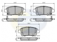 Комплект тормозных колодок COMLINE CBP3901