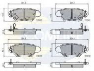 Комплект тормозных колодок COMLINE CBP3750
